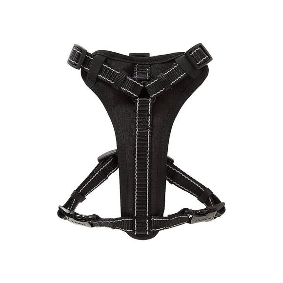 Kong Small Dog Harness Ultra Durable Neoprene Padded Chest Plate Black - Picture 1 of 10